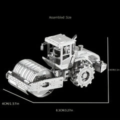 DIY 3D Puzzle Router Stainless Steel Model