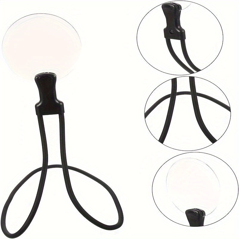 5x Neck Magnifying Glass for Elderly Low Vision