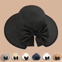 Seaside Beach Hat Foldable Straw Sun Hat