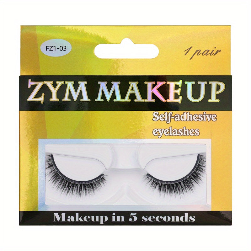 Self-adhesive False Eyelashes Natural Thick Cross Soft Eyelashes