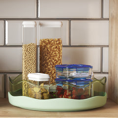 1pc Rotating Spice Rack Organizer for Cabinet