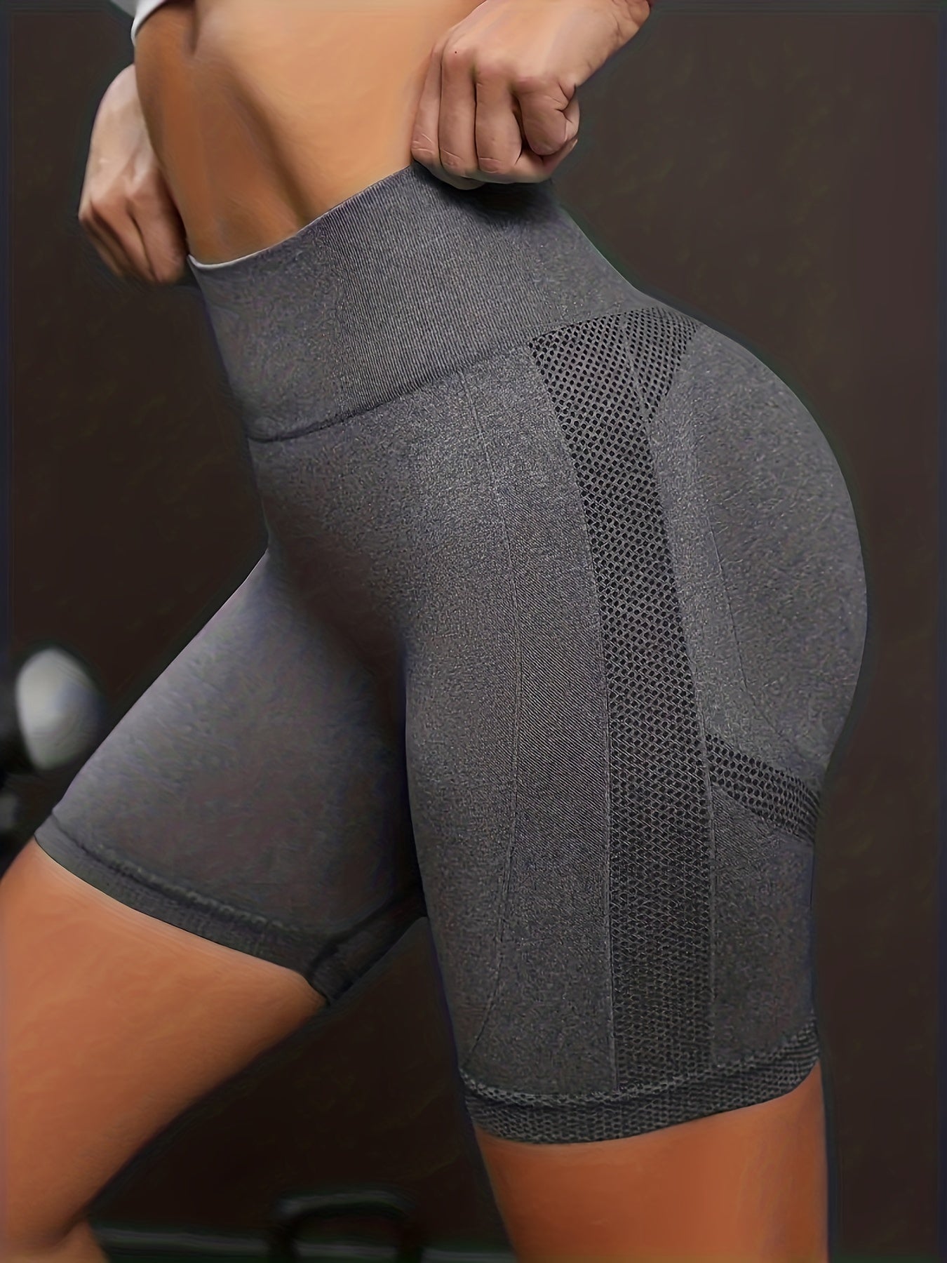 Quick Dry High Waist Yoga Shorts