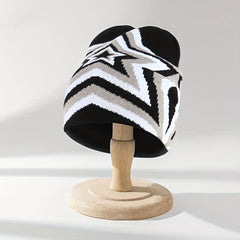 Star Overlapping Pattern Skullies & Beanies Hat Unisex Hip Hop Hat