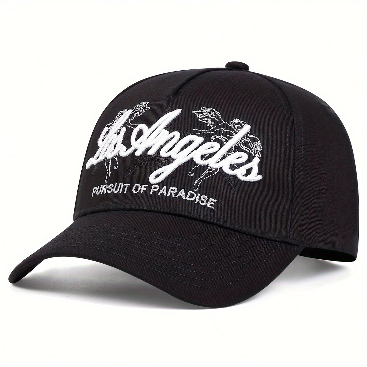 Men's LOS ANGELES Embroidered Baseball Cap Outdoor Sun Cap