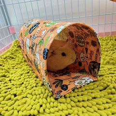Small Pet Tunnel Nest Hamster Rabbit Sugar Glider Hedgehog Ferret Tunnel