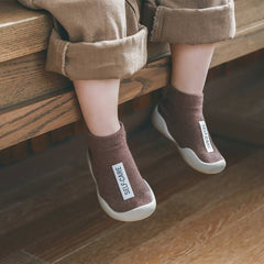 Toddler Fleece Warm Socks Shoes - Cozy & Unisex