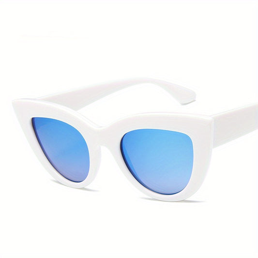 Y2K Cat Eye Sunglasses UV400 Anti Glare for Driving Beach Party
