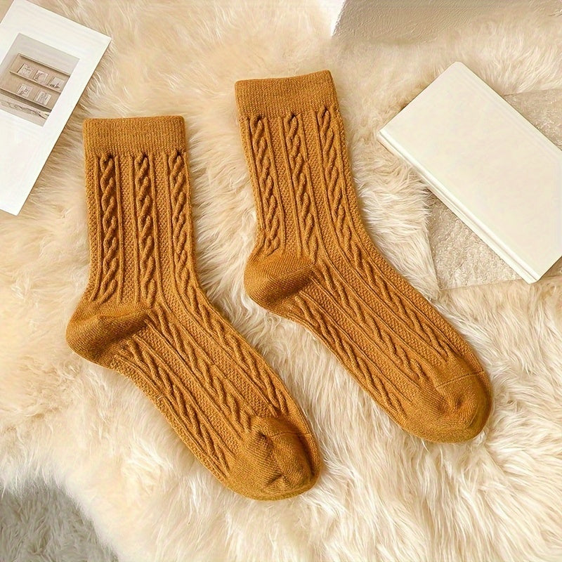 1 Pair Thick Warm Long Socks for Autumn Winter