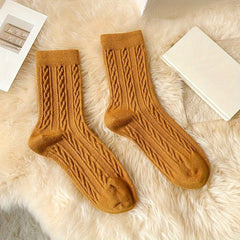 1 Pair Thick Warm Long Socks for Autumn Winter