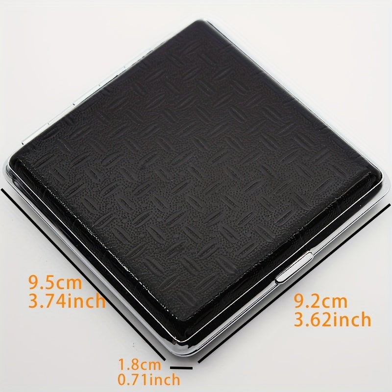 Pu Leather Cigarette Box - 20 Cigarette Capacity