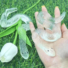 Soft Squeeze Toy Snake Green TPR Material Classroom Rewards