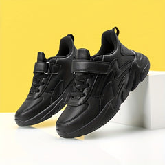 Women's Hook & Loop Running Shoes Breathable Mesh Sneakers