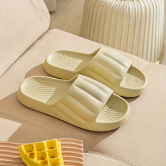 Men's Lightweight Non Slip Slides Open Toe Quick Dry Slippers
