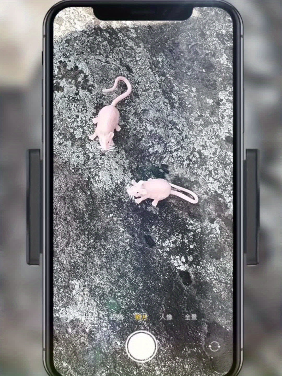 Pink Realistic Rat Prank Toy Durable Plastic Halloween Gag Gift