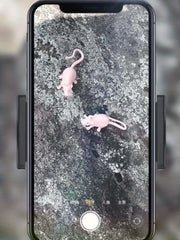 Pink Realistic Rat Prank Toy Durable Plastic Halloween Gag Gift