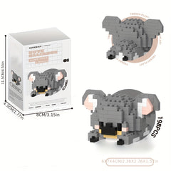 DIY Animal Series Corgi Koala Blocks Christmas Halloween