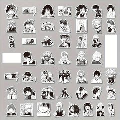 100pcs Anime Stickers Pack Waterproof Vinyl Laptop Water Bottle