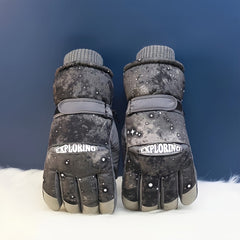 Warm Winter Ski Gloves - Touch Screen Cycling Gloves - Water Resistant
