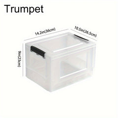 1pc Foldable Travel And Home Storage Box Home Decor