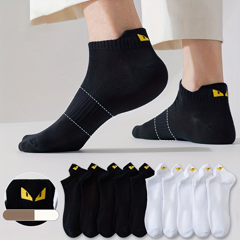 10 Pairs Women's Low Cut Ankle Socks Soft & Lightweight Sports Stockings