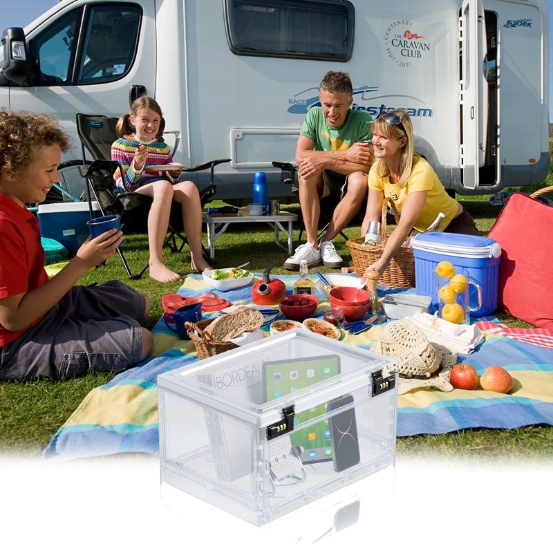 Lockable Box for Food and Medicines Storage