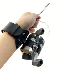 Stainless Steel Fishing Reel With Wrist Strap