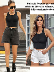 Sport Tank Top Sleeveless Running Vest Women Activewear