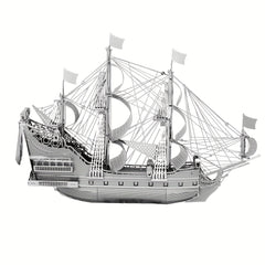 Queen Anne 3D DIY Metal Jigsaw Puzzle Educational Toy