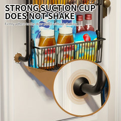 Heavy Duty Over the Door Pantry Organizer with 6 Tiers and Baskets