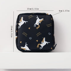 Sanitary Napkin Storage Bag Portable Small Storage for Keys & Lipstick
