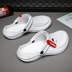 Men's Astronaut Charm Clogs Soft Sole Sandals