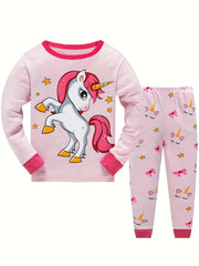 UnicornGirl Pajamas Set for Girls