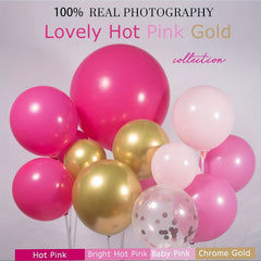 Pink Princess Party Balloons Girls Birthday Party Balloon Arch