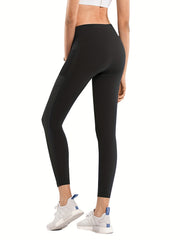 High Waisted Yoga Leggings with Pockets & Tummy Control