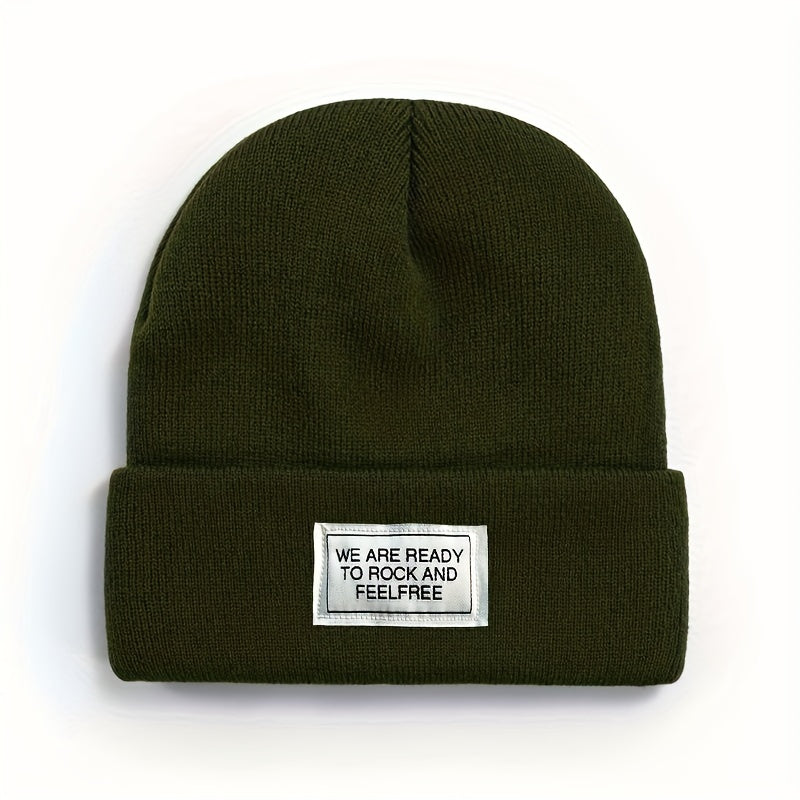 Fashionable Casual Warm Knitted Hat for Autumn and Winter
