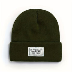Fashionable Casual Warm Knitted Hat for Autumn and Winter