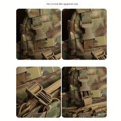 2pcs Detachable Buckles Molle Webbing Buckle Clip Backpack Accessories
