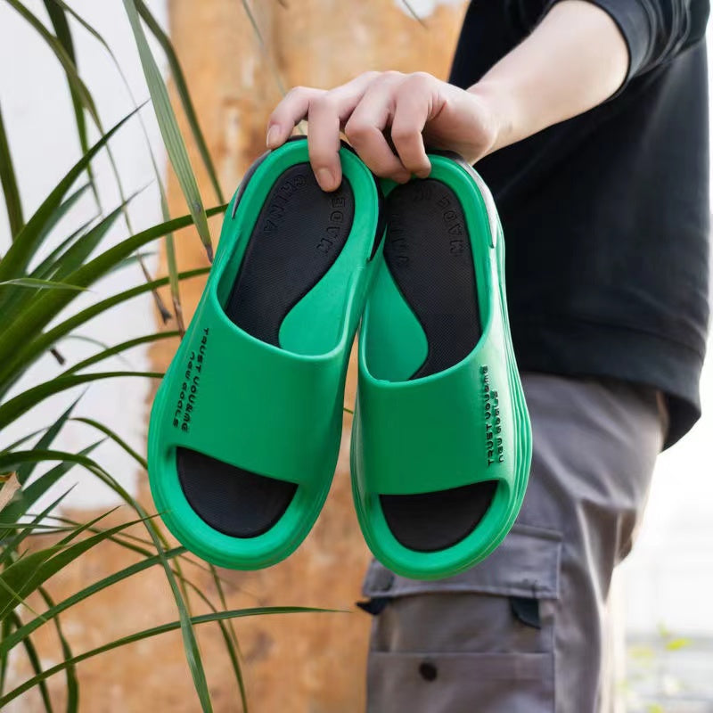 Men's PVC Soft Outdoor Sports Slippers