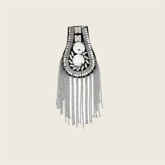 Detachable Tassel Epaulets for Suits Jackets - Set of 2