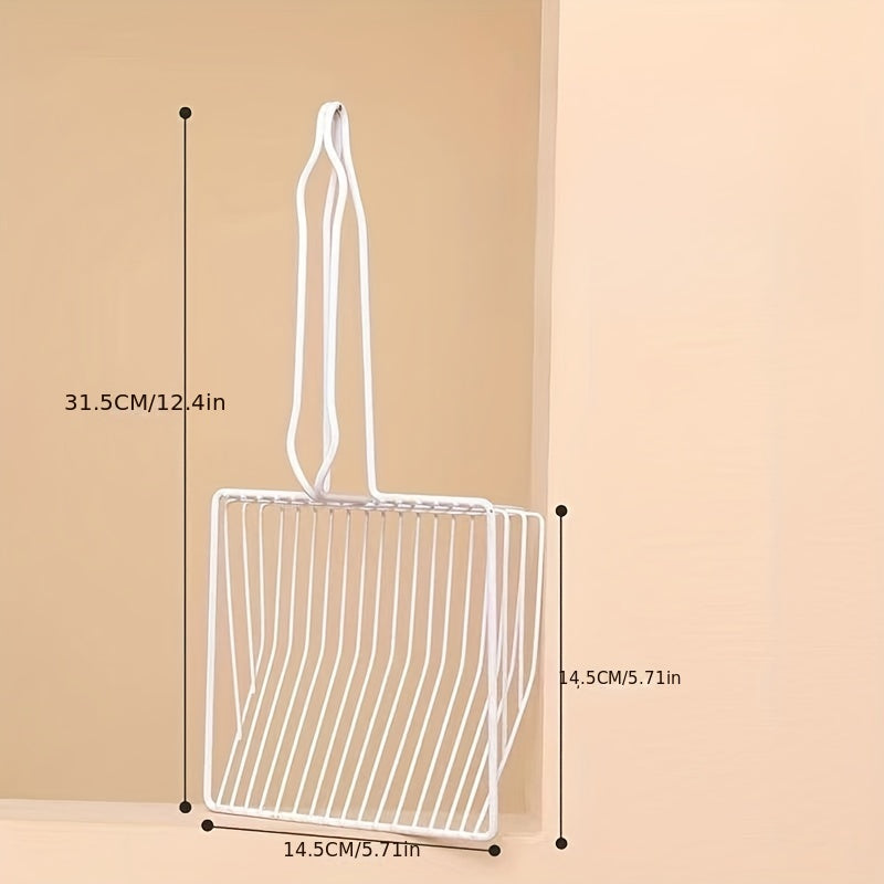 Stainless Steel Cat Litter Scooper with Sifter for Pet Cleaning