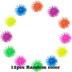 12 Sticky Flower Balls Wall Climbing Toys Family Gatherings Birthday Christmas
