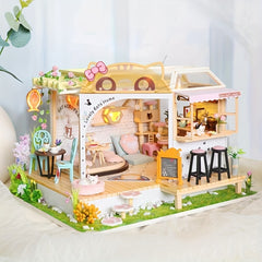 Toy DIY Assembly Model Doll House Micro Scene Hand held House