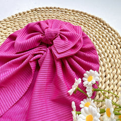 Baby Spring Summer Thin Headband Soft Bow Hat