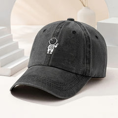 Astronaut Baseball Cap Solid Sun Visor Hat Unisex Sports Hats For Men and Women