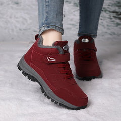 Women's Outdoor Snow Boots Thick Warm Short Ski Boots