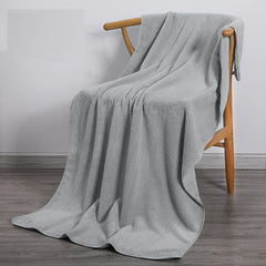 Cotton Bath Towel Absorbent Quick Drying for Adult 27.5x55.1in