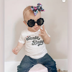 Kids Outdoor Headwear Set with Sunglasses & Bow Hair Bands