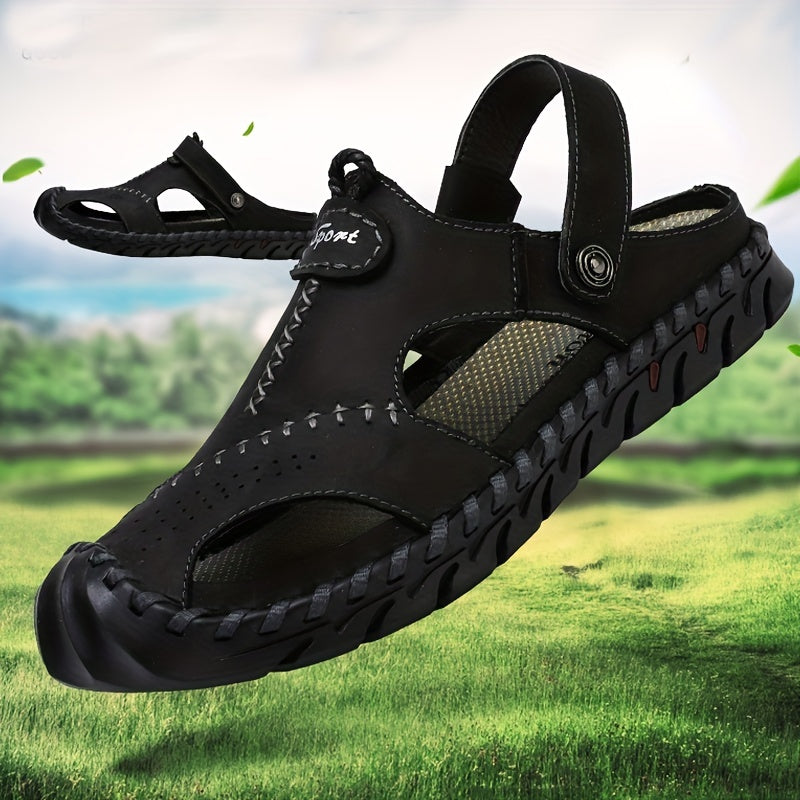 Men's Casual Slip On Hollow Out Sandals