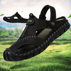 Men's Casual Slip On Hollow Out Sandals
