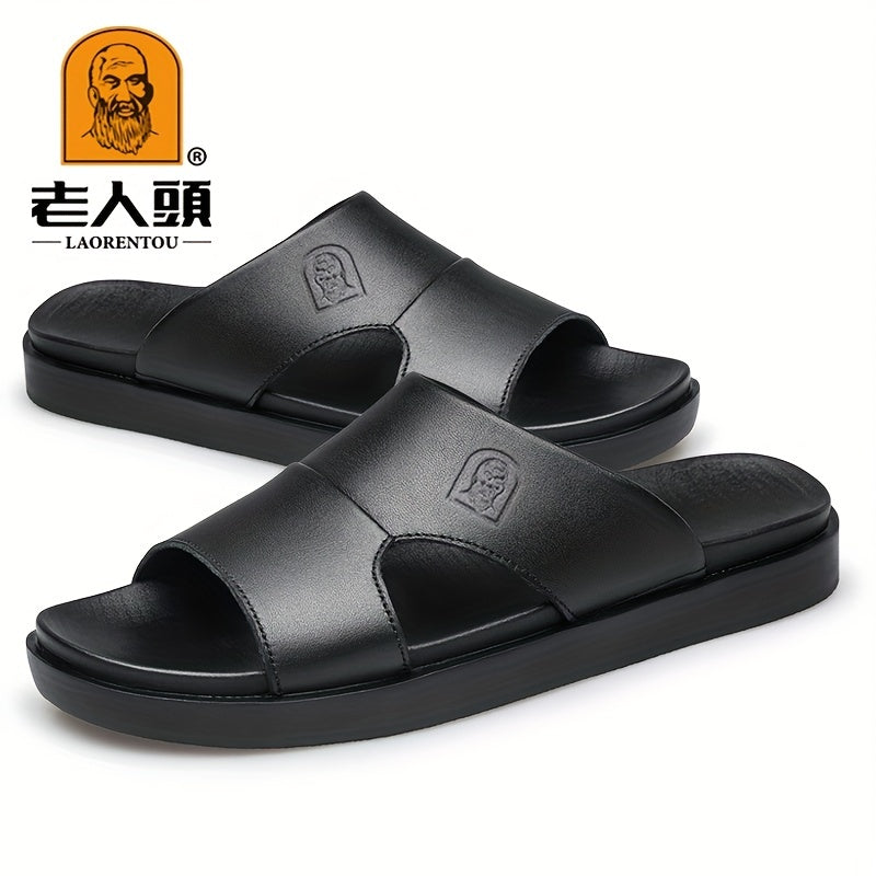 Men's Slip On Slide Sandals Outdoor Walking Shoes